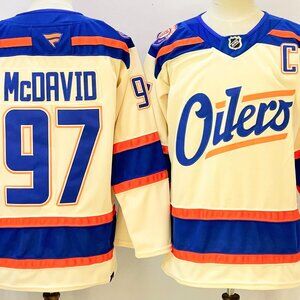 Connor McDavid Beige Jersey
